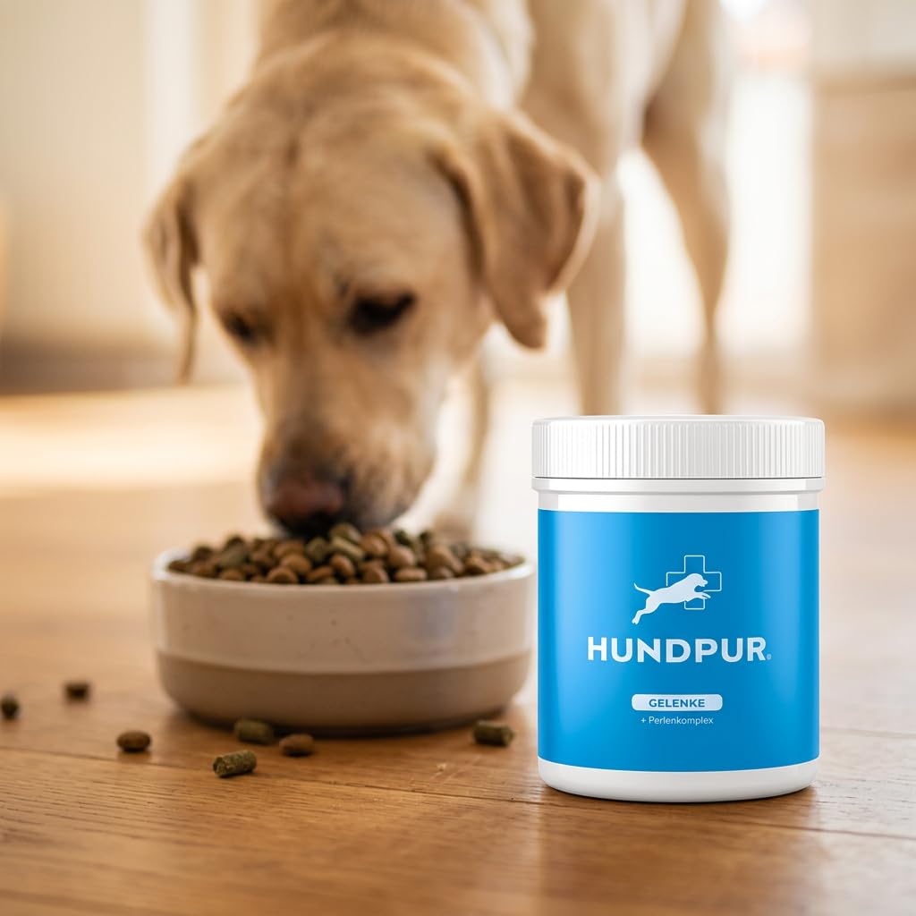 Gelenke 300g - Zusatzfutter - Pellets für Hunde zur Unterstützung der Gelenke mit wertvollen Gelenkbausteinen - Mit Grünlippmuschel, Glucosamin & MSM