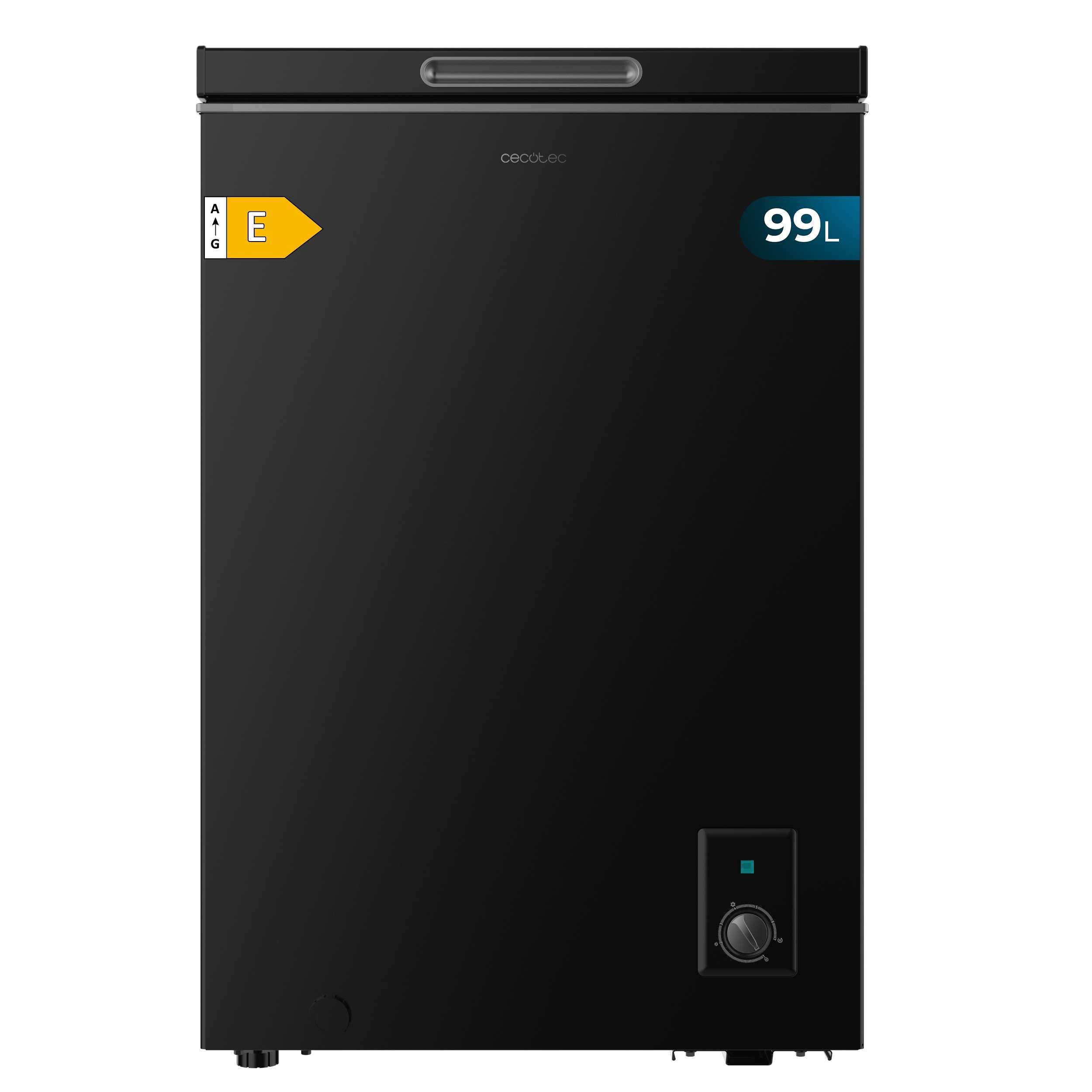 Cecotec Congelador Horizontal De 99 L Bolero Coolmarket Chest 99 Black E. Acabado En Negro, 83,5 cm De Alto, Conversible A Frigorífico Y Modo Fast Freezing 2