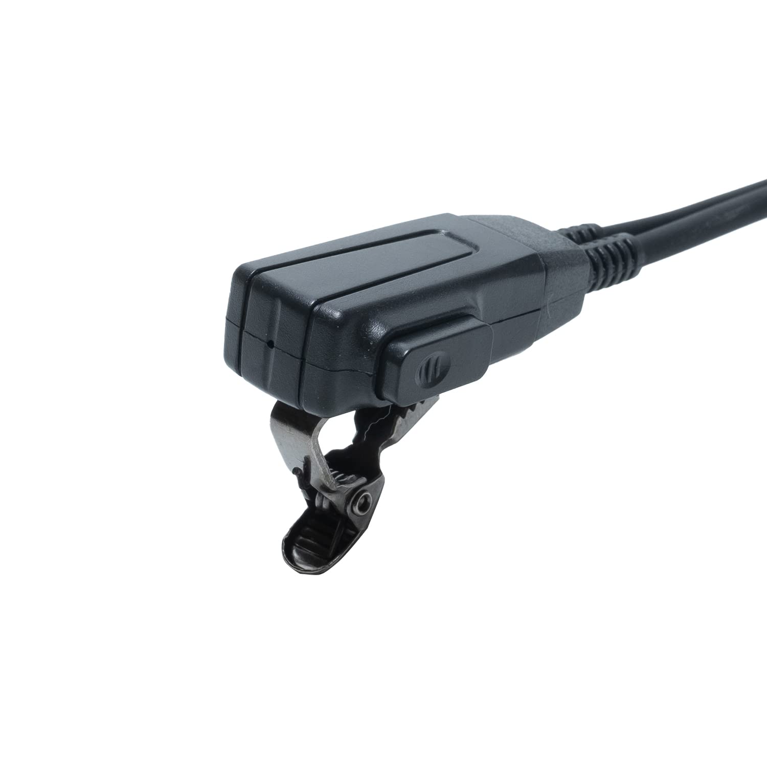 Caroo Cobra Walkie Talkie zestaw słuchawkowy 1 pinowa ukryta tuba akustyczna słuchawki z mikrofonem PTT do dwukierunkowego radia Cobra Talkabout (4 szt.)