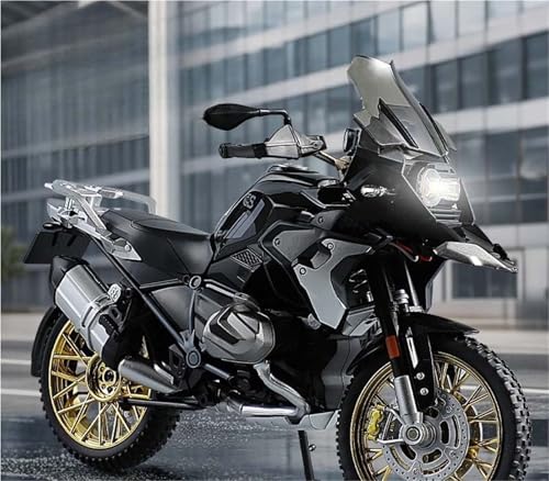 Modèle réduit moto R 1250 GS en métal 1/10, cadeau idéal enfant