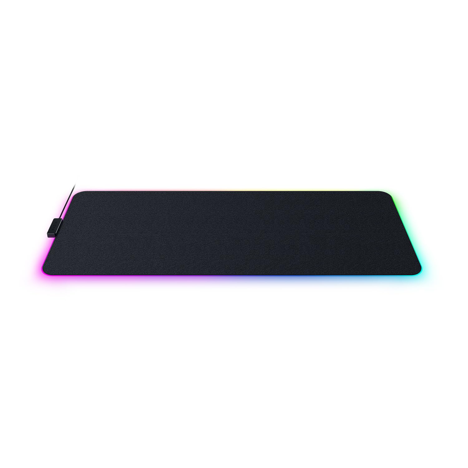 Razer Strider Chroma - Hybrid Gaming Mouse Mat with Razer Chroma RGB (Hybrid Soft/Hard Mat, 19 Chroma RGB Lighting Zones, Anti-slip Base, Seamless Edges) L | Black