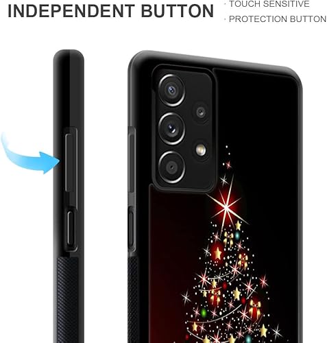 Miniatura 3 de DJSOK Funda compatible con Samsung Galaxy A32 5G, patrón de Navidad 023 para niñas y niños, diseño exquisito a prueba de golpes, antideslizante,