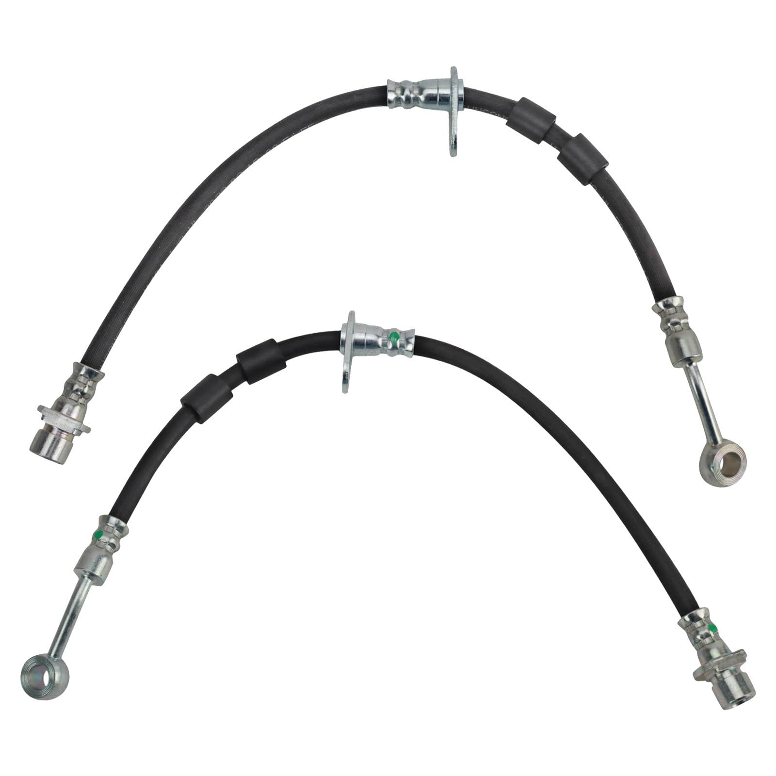 TRQ Front Brake Hose Set
