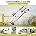 VEVOR Linear Guide Rail, 2PCS HGR20-1000mm Linear Slide Rail + 1Pcs RM1605-1000mm Ballscrew with BF12/BK12 Kit, Coupling, Slide Blocks Linear Guide Rail Set for DIY CNC Routers Lathes Mills