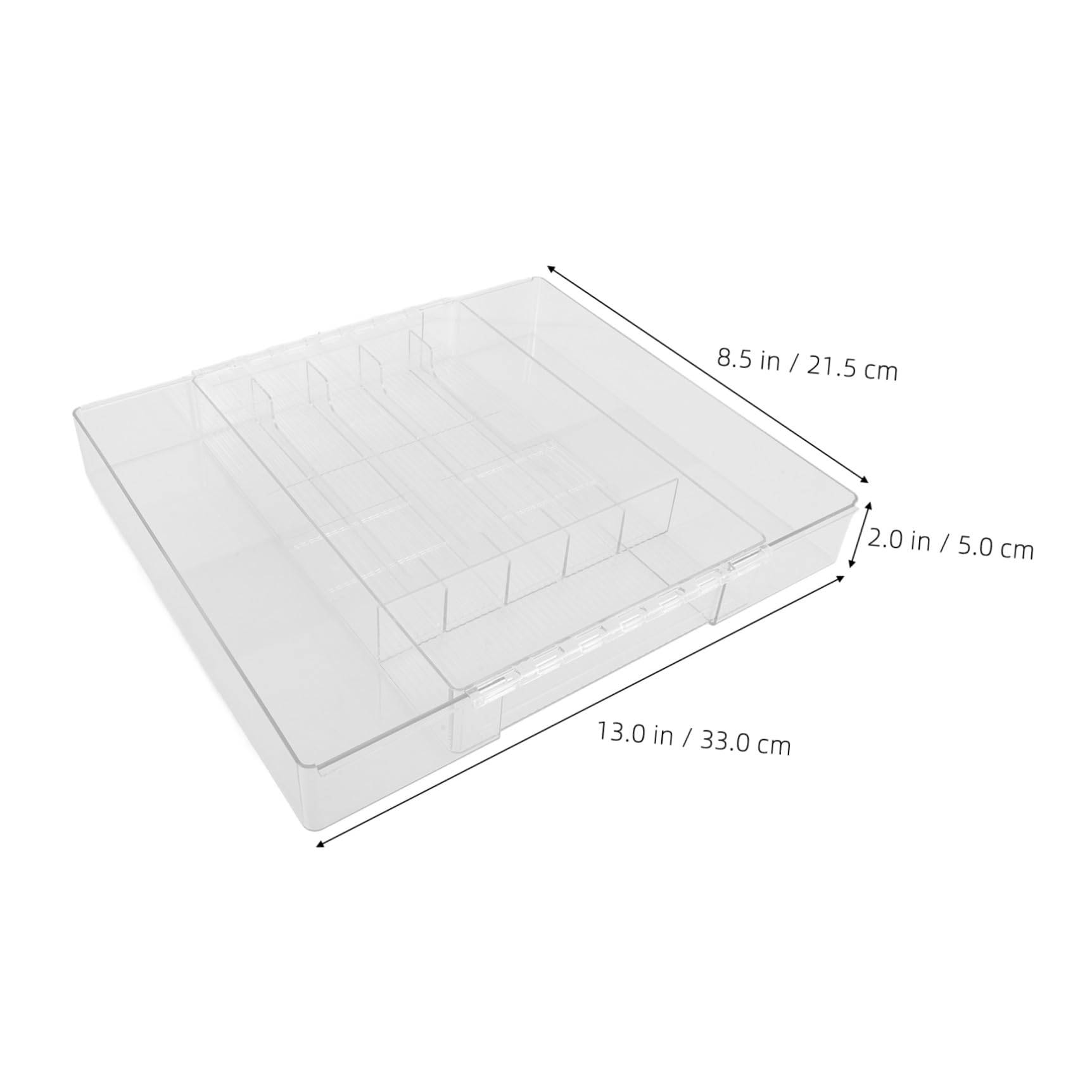 Organizador de Cajones para Cubiertos Expandible Compartimentos