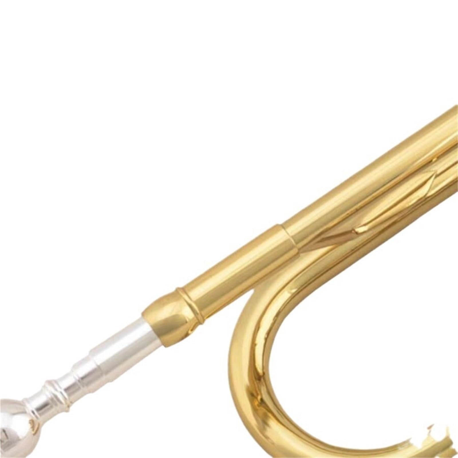 Trompeten B-Dur Messing Lack Gold Abgestufte Performance Band Anfänger