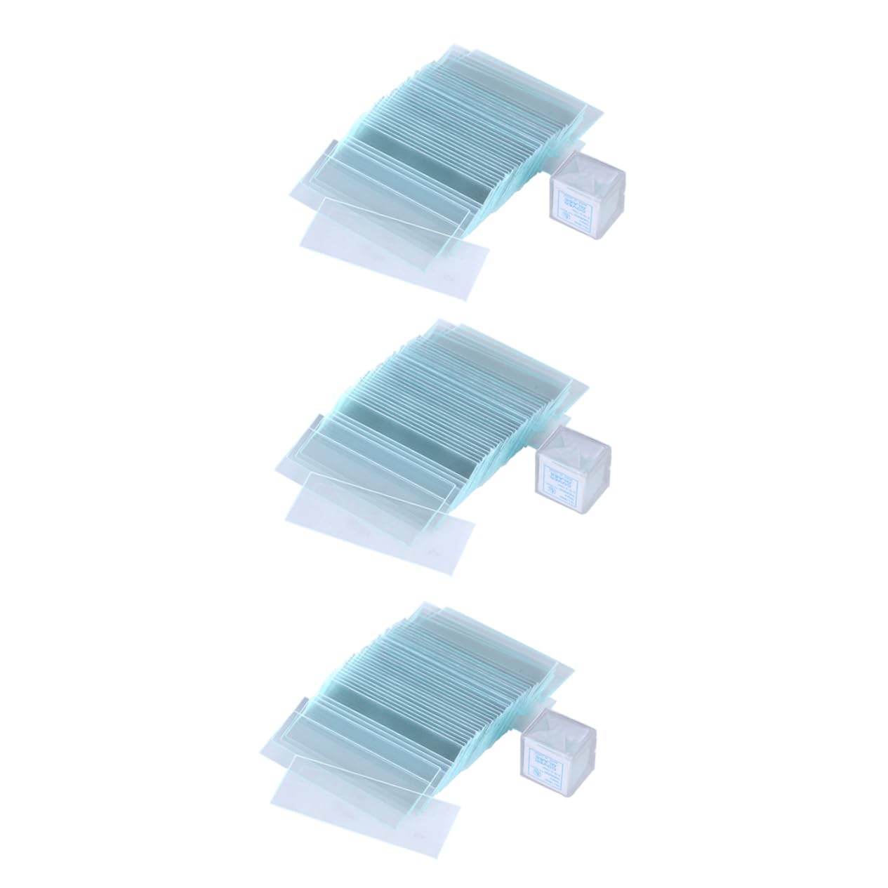 450pièces Lamelle Vierge Pour Microscope Optique Lames De Verre Et Lamelles De Microscope Sans Bords