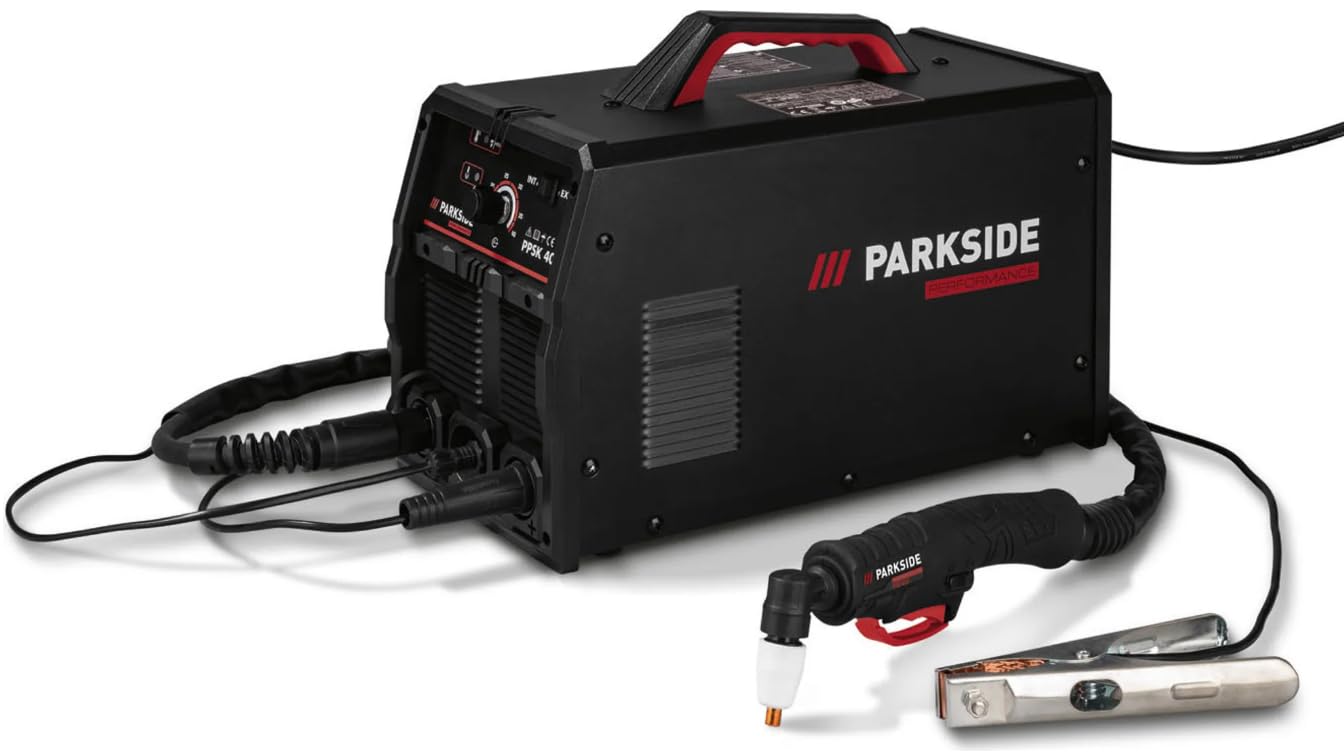 Taglierina al plasma Parkside Performance PPSK 40 con compressore integrato