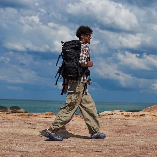 KingCamp Unisex Warm Camping Slippers Soft Winter Slippers with Non Slip Rubber Sole & Carry Bag 6