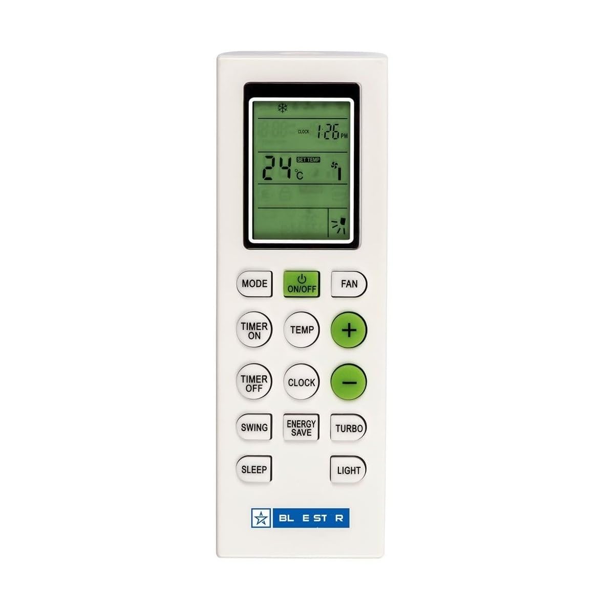 5 Years Warranty Remote Replacement for Blue Star AC Remote Model Number FS318DLTU, FC318VNU, FA318TNU, FS318VLTU, WIA418LL Spilt/Window Inverter AC Remote-image-49