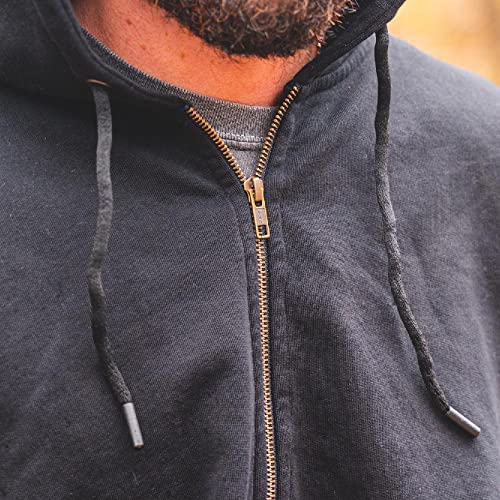 100% Organic Cotton Men's Zip Up Hoodie - Fair Trade Certified Zipper Hoodie for Men3