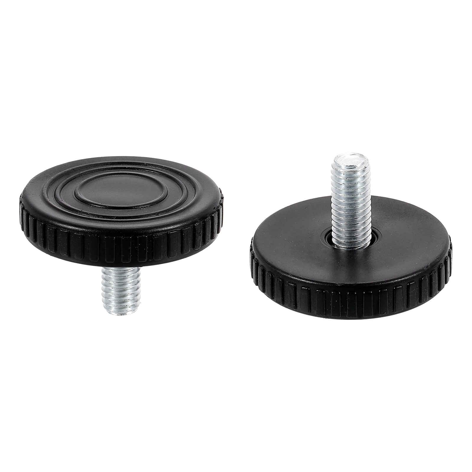DTGN M8x15x40mm(DxLxOD) Screw on Furniture Glide Leveling Feet, 4Pack, Good for Furniture