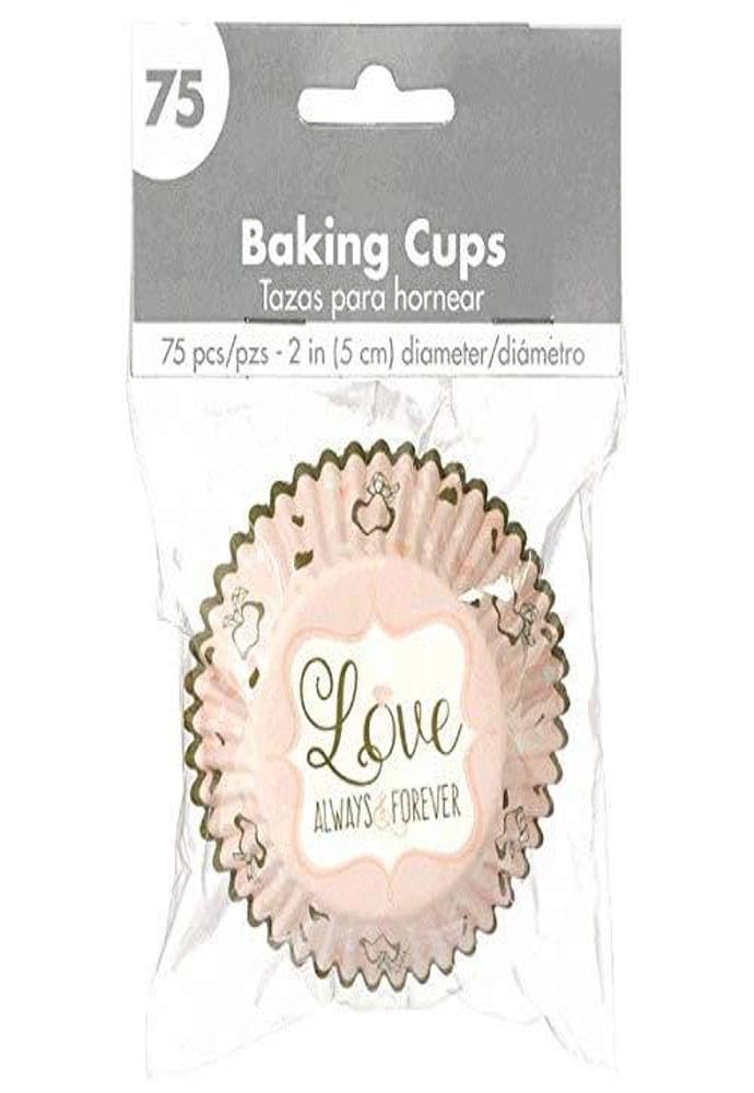 Lot de 75 moules à pâtisserie de mariage étincelants