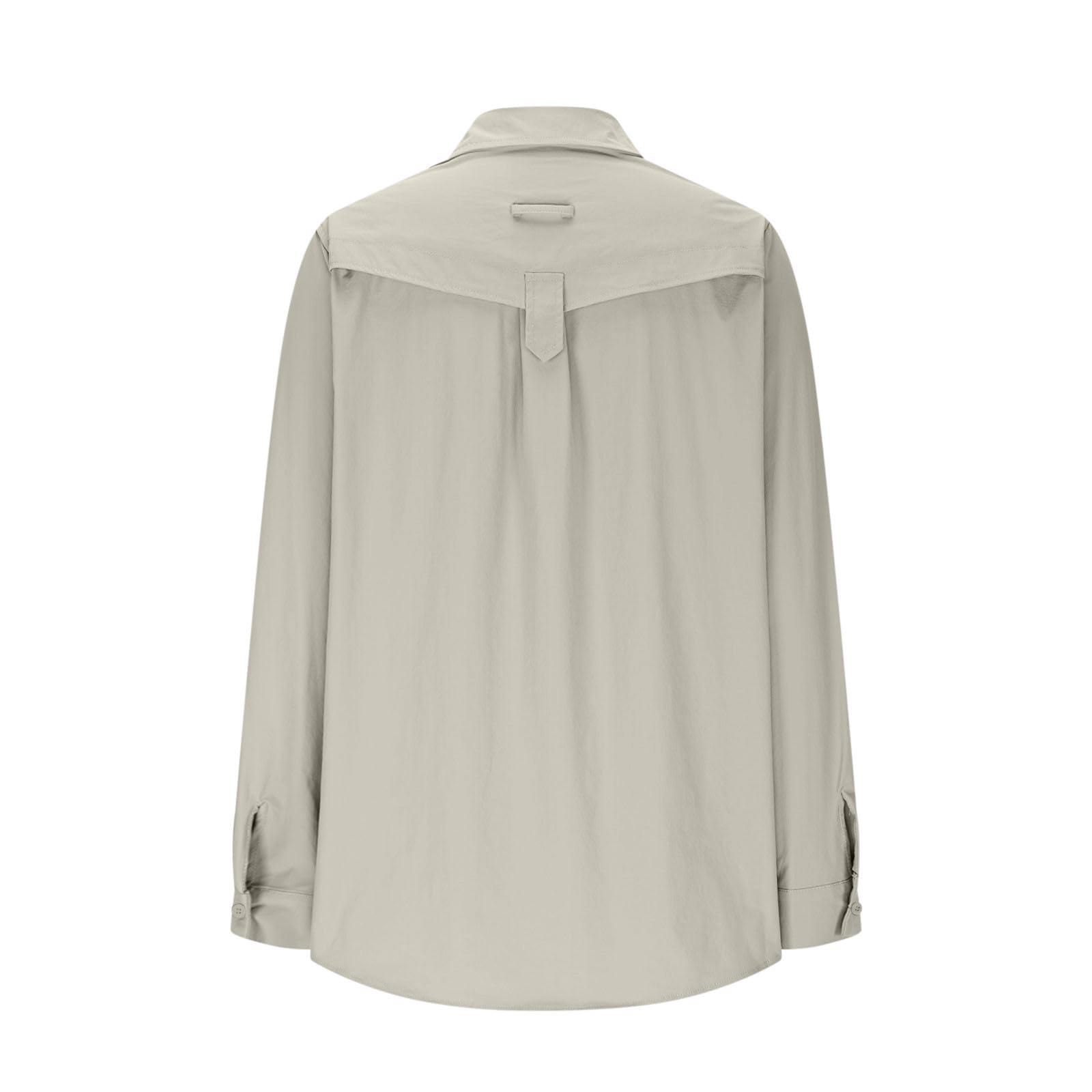Battnot Hemdbluse Damen UPF 50 UV Schutz Langarmshirt Damen Outdoor Wanderhemd Safari Kleidung Atmungsaktiv Quick Dry Casual Tops Sport Oberteile Wanderhemd Tops für Running Wandern Surfen Angeln
