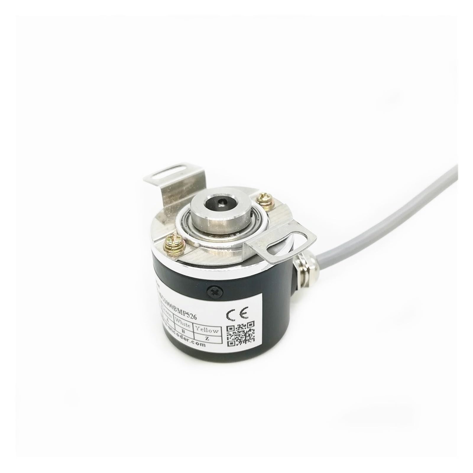Encoder Rotatorio, Codificador Rotatorio GHB38, Codificadores De Eje Hueco Ciego De 8MM, Controlador De Línea ABZ A- B- Z, Uso For Máquina De Bordar(2048ppr)