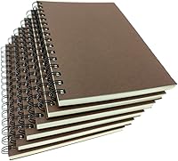 Vista 12 de ALIMITOPIA Spiral Notebook Journal,College Ruled Thick Paper Hardcover Wirebound Notepad Diary Memo Sketch Note Book for School Office Business