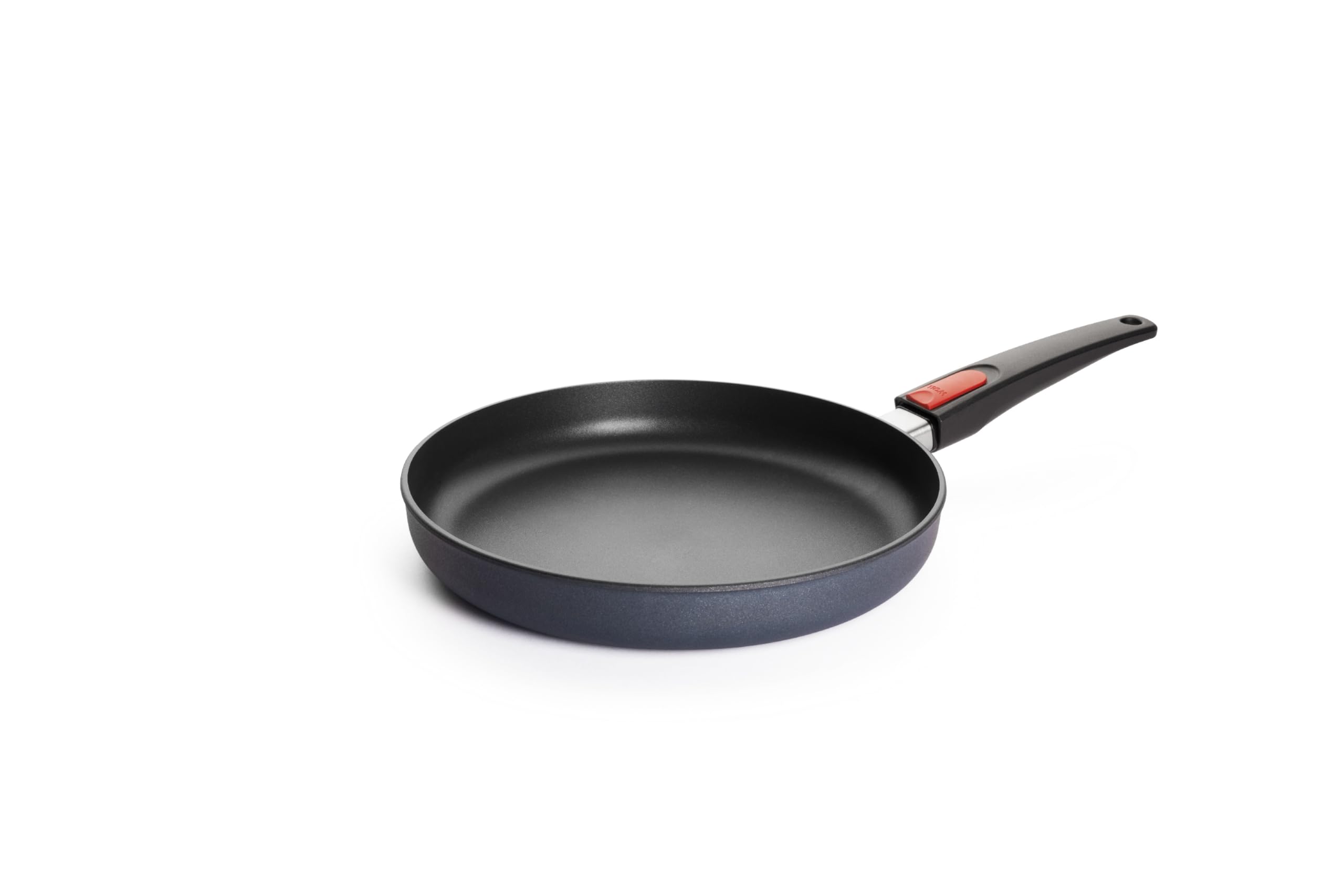Woll Diamond Lite poêle en fonte - Induction-, Ø 28 cm, hauteur 5 cm, avec manche amovible - Convient à tous les types de cuisinières, antiadhésif, fonte d'aluminium