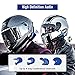 LEXIN 2X B4FM Intercomunicador Casco Moto, Auricular Casco Moto Bluetooth Radio Comunicador...