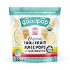 GoodPop - Electrolyte Hrydration Assorted Flavor Freezer Ice Pops - 100% Fruit Juice, No Artifical Dyes or Flavors, No Added Sugar, Top 9 Allergen Free, 20 Count
