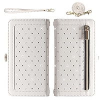 Asuwish Phone Case For IPhone 16 6.1 Inch Zipper Wallet Detachable Cell - View #4