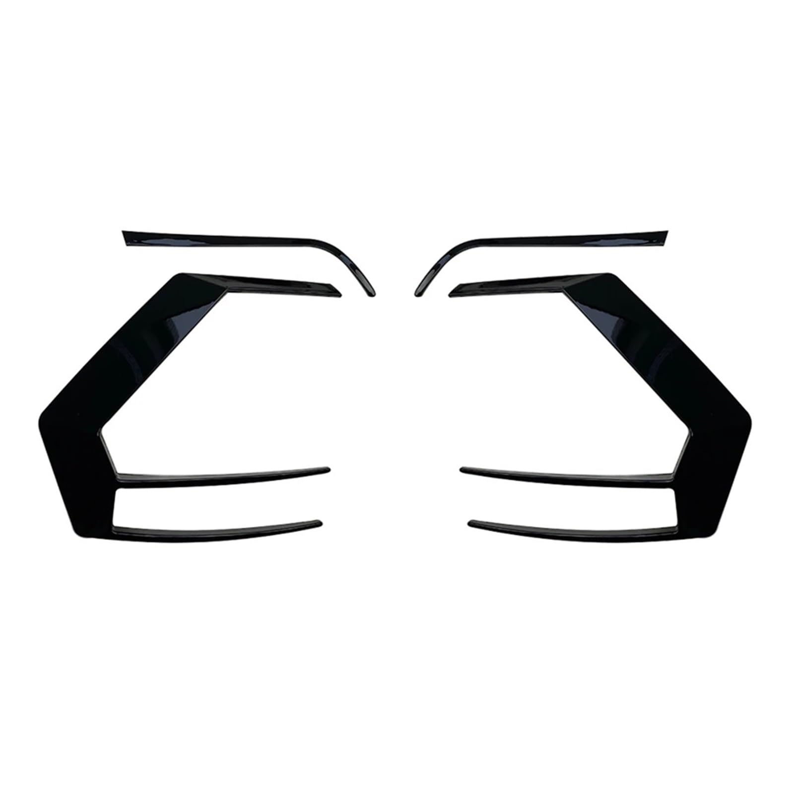 Moldura de ventilación lateral y parachoques trasero para VW Golf 7 GTD 2013-2015 7