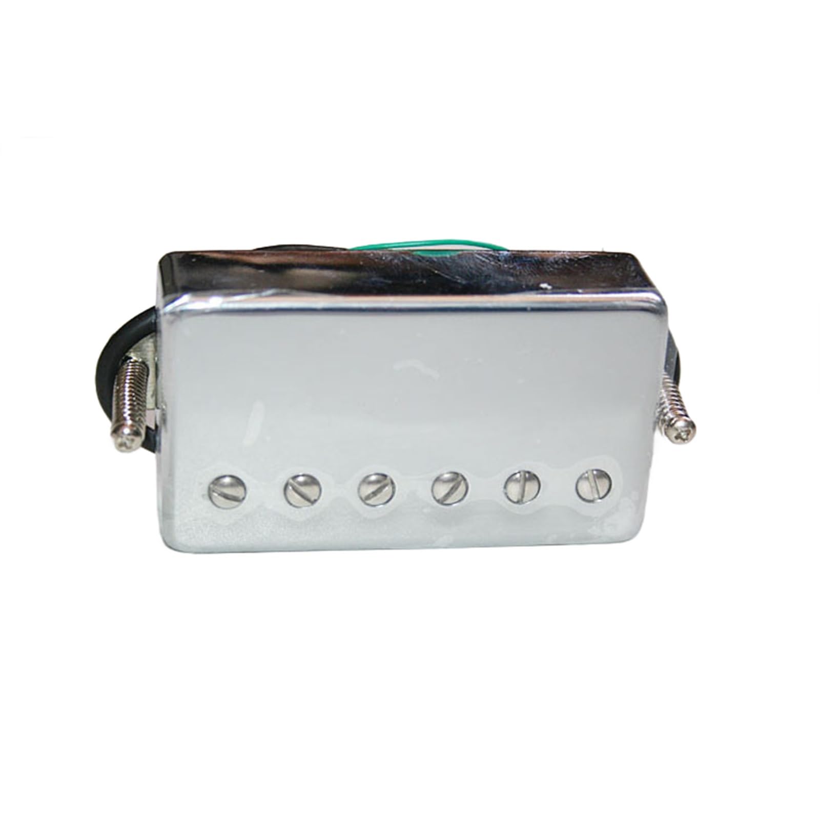 Pastilla De Guitarra Eléctrica Profesional Pastilla De Puente Para Guitarra Eléctrica | Pastilla de guitarra eléctrica con carcasa de metal plateado, pastilla de un solo tono conmutable