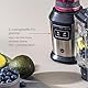 Wilfa Standmixer ACTIVLIFE I Smoothiemaker I BPA-frei I 6-Klingen-Edelstahlmesser I 0,8l Mixbehälter I 800 Watt I inkl. 2GO Flasche (silber-schwarz)
