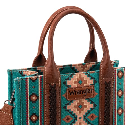 Image of Wrangler Tote Bag for Women Western Purse and Aztec Satchel Handbag