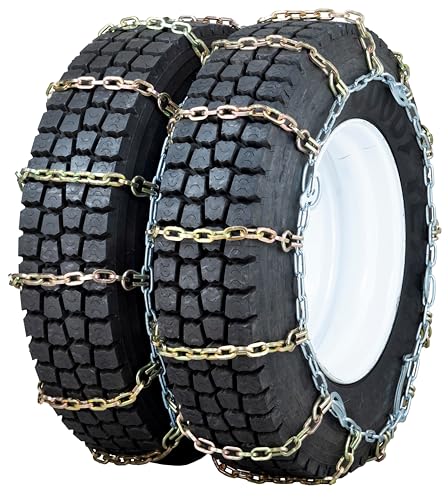Quality Chain Commercial Truck Heavy Duty Square Link Alloy Cam-Style Tire Chains – Dual Triple (4150HDQC)