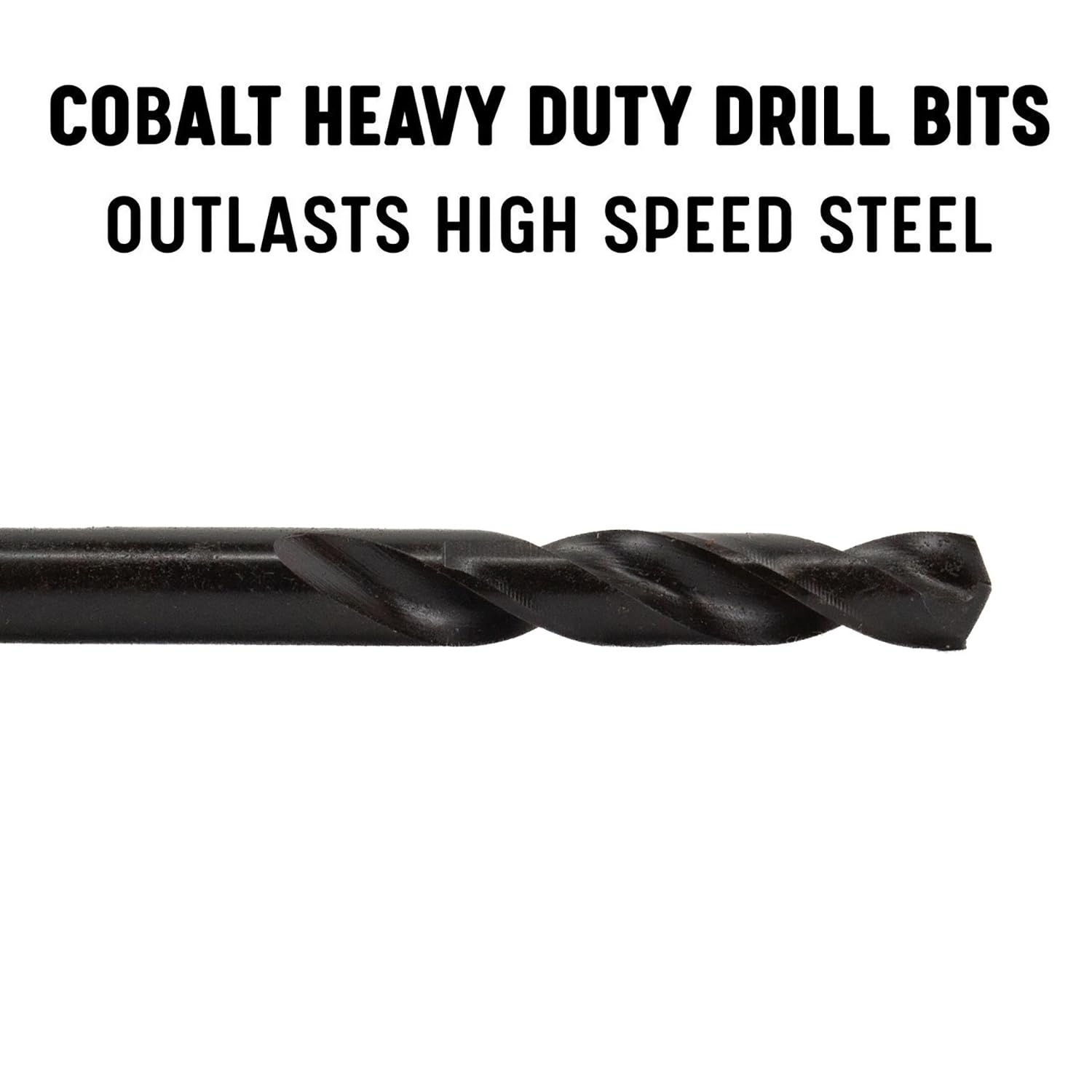 #30 Cobalt Extra Long Threaded Shank Drill Bit, Overall Length 2-3/4, TSD30EL