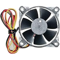 Ventilador 60X60 12V BeMatik - Ventilador de chasis 60x60x15 mm de 12 VDC para Caja de Ordenador