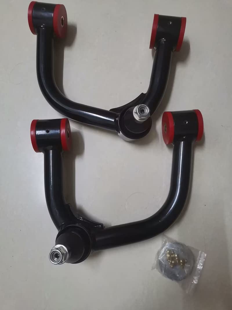 Front Upper Control Arms For 2005-2022 Tacoma with Ball Joint, 2-4" Lift Suspension Kit Adjustable Control Arm