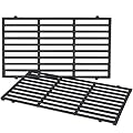 X Home 7637 Grill Grates Replacement for Weber Spirit 2 Burner, Spirit E-210 S-210, Spirit 200 & GS4 Spirit II 200 Series (Front-mounted Control) Gas Grill Replacement Parts, 17.5 x 10.2 Inch, 2-Pack