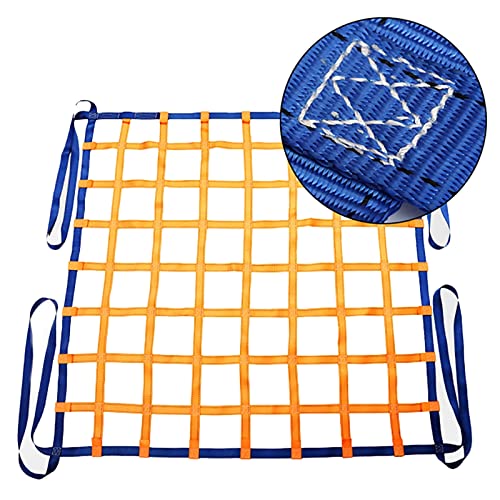 NAXIAOTIAO Soulevant La Résistance Nette De La Déchirure De La Déchirure Fort, 1M * 1M Suspendue De Cargaison, Filet De Sécurité en Polyester Porte À Chargement pour Escalier,2M*2M
