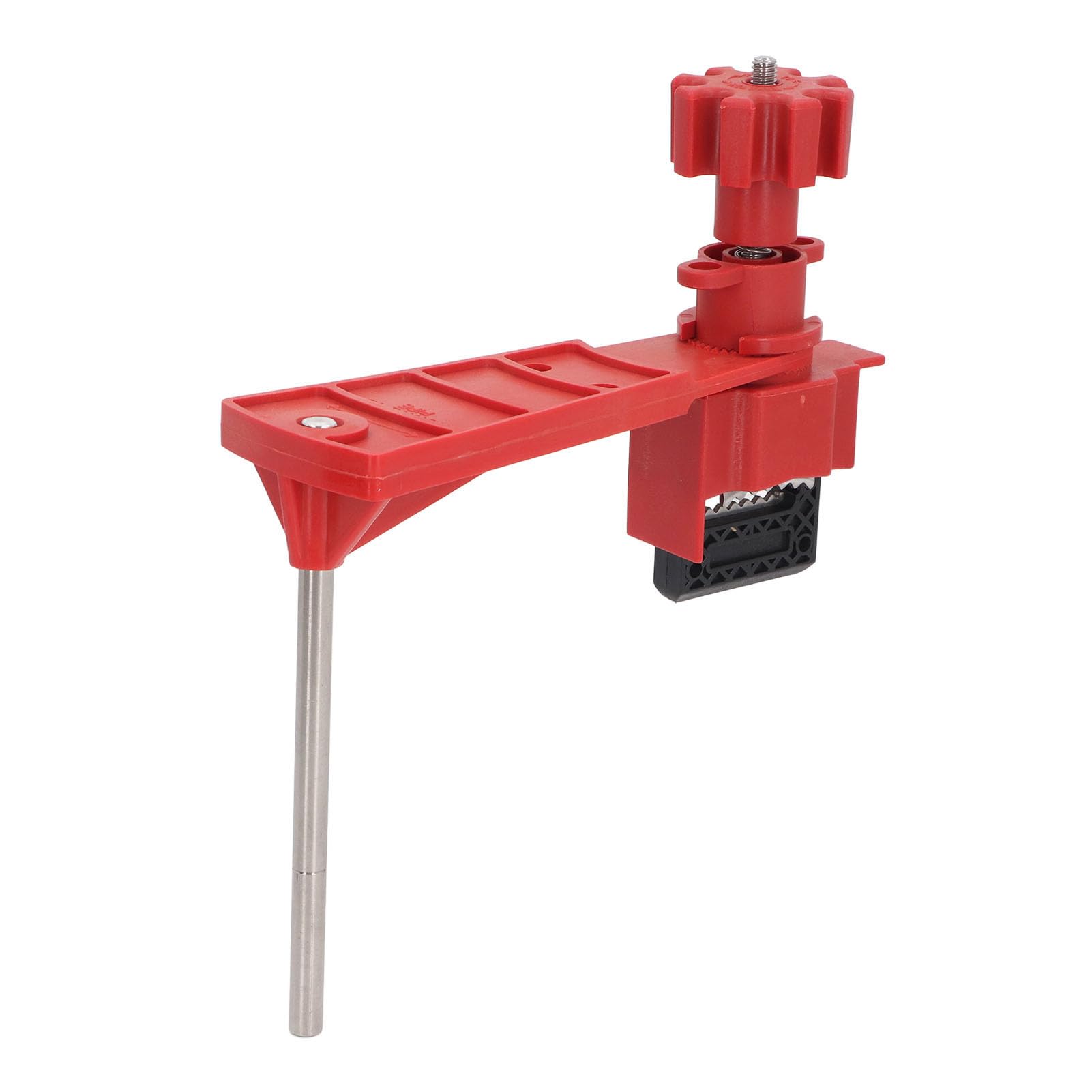 Adjustable Ball Valve Lockout Device Industrial Nylon Stainless Steel Pipe Valve Locking for Standard Valves Safety Lockout Tagout