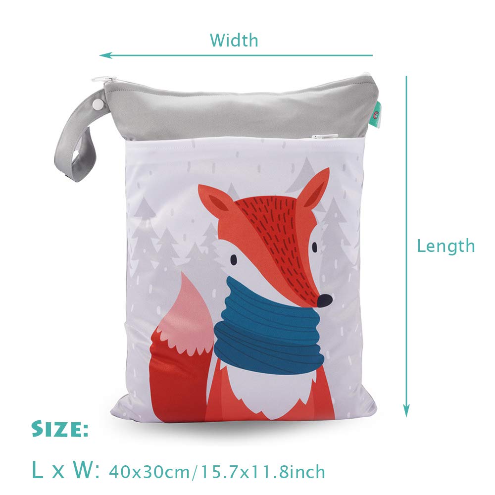 Treer 2 pezzi Borsa per Pannolini Lavabili Riutilizzabile Impermeabile Bambini Neonato Sacchetti per Pannolini Organizzatore da Appendere con cerniera e Maniglia a Scatto (18x25cm,Dente di Leone Treer 2 pezzi Borsa per Pannolini Lavabili Riutilizzabile Impermeabile Bambini Neonato Sacchetti per Pannolini Organizzatore da Appendere con cerniera e Maniglia a Scatto (18x25cm,Dente di Leone