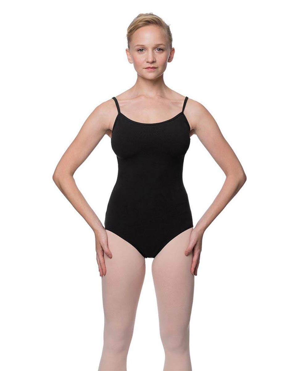 Maillot de ballet pour femme avec bretelles spaghetti