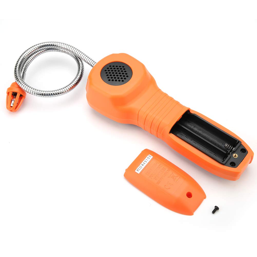 Fafeicy PM6310 Detector de Fugas de Gas Portátil de Alta Precisión Probador Preciso de Gas con Alarma de Luz Sonora para Natural Metano Propano Butano Hidrógeno Monóxido de Carbono