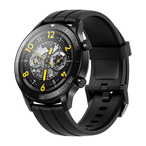 Image of realme Smart Watch S Pro with 3.53 cm (1.39 inch) AMOLED Touchscreen, 14 Days Battery Life, SpO2 & Heart Rate Monitoring, 5ATM Water Resistance