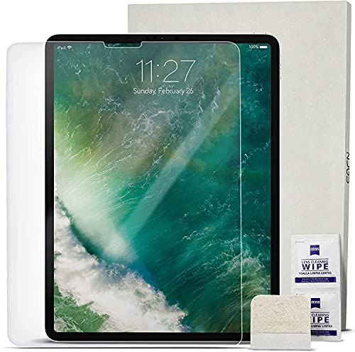 Smart Cover Magnetica Lonfeid Per Ipad Custodia Ibrida Con Vetro Temperato 9H Per IPad Pro 12.9" (2020-2022) - Cover Con Portapenne, Protezione Totale Apple 12 - Foto 7