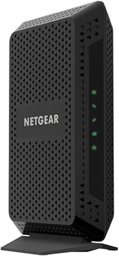 NETGEAR Cable módem CM600 - Compatible con proveedores de cable incluyendo Xfinity de Comcast, Spectrum, Cox para planes de cable de hasta 400 Mbps