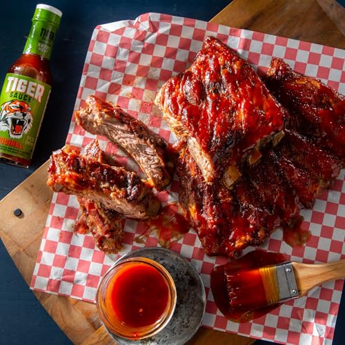 TryMe Sauces TryMe Tiger Sauce – 147 mL – The Original Tiger Hot Sauce – No Trans Fat, No Cholesterol, Lactose-Free, Gluten-Free Sauce