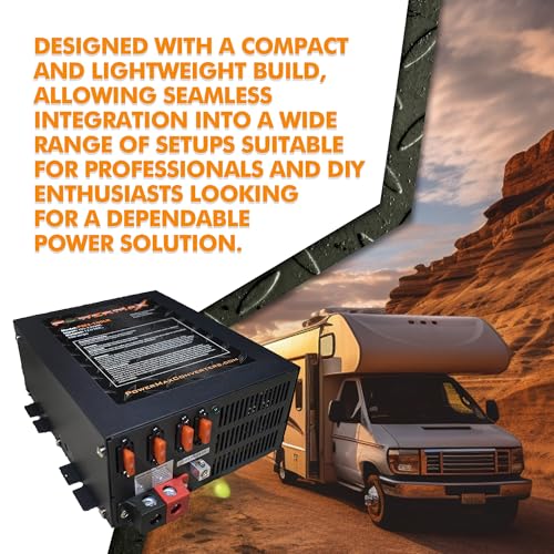 Image of PowerMax PM4-100A 100A Deck Mount RV Converter Charger Lithium