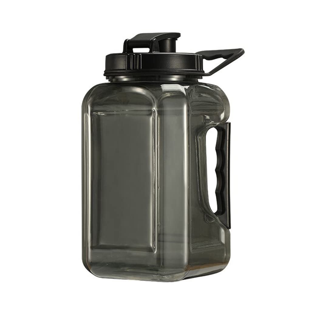 Maxtonser Daily Used Water Bottle 2.4L Large Capacity Sports Drinking Kettle for Men Women Portable Water Bottle with Handle