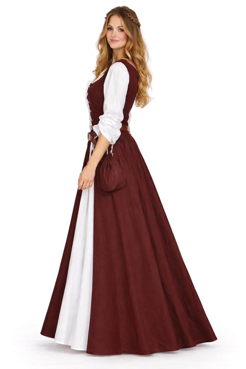 MAYLYNN 14261 - Mittelalter Kostüm Magd Celia - 100% Baumwolle