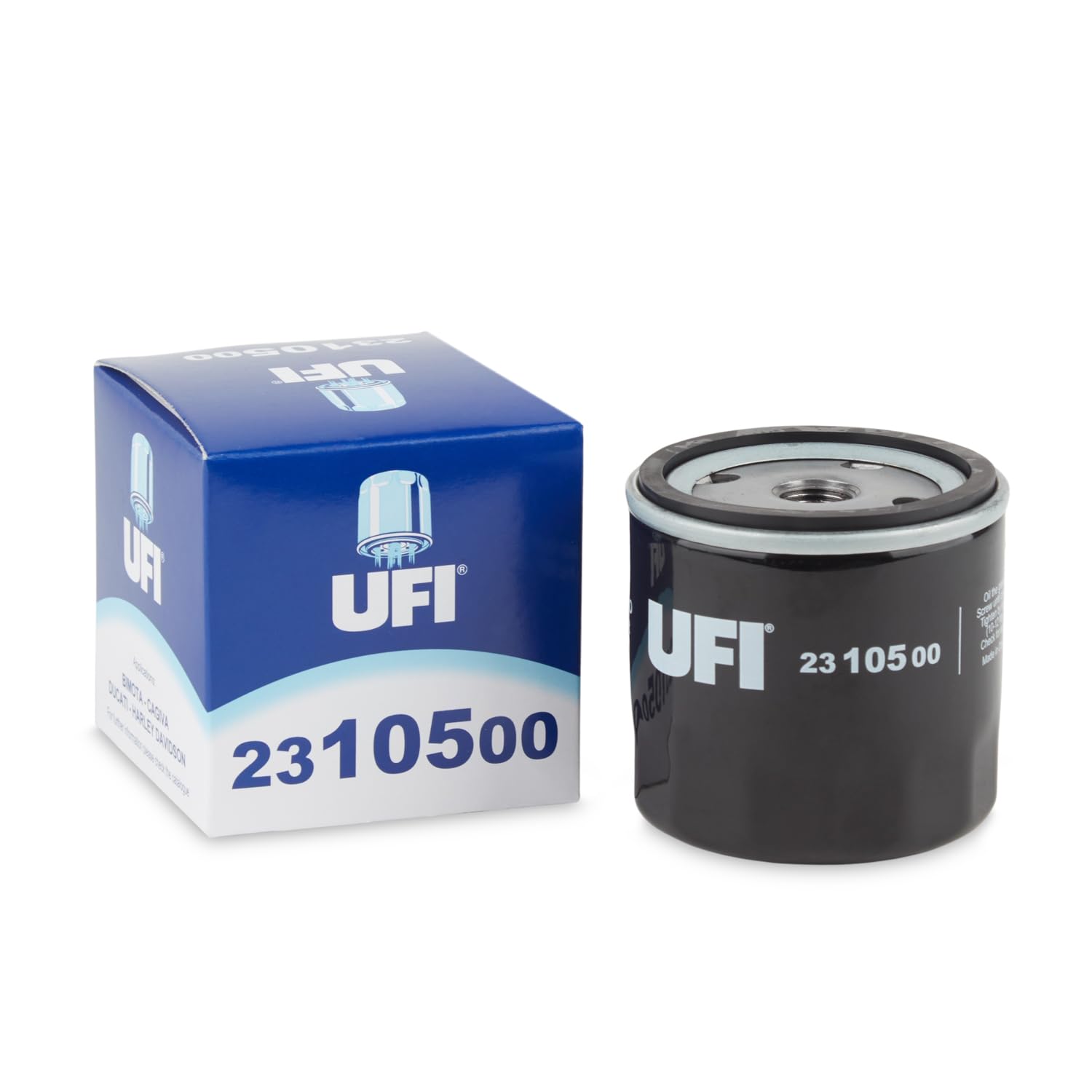 Filtro Olio UFI 25.035.00 - Per Smart E Auto Compatibili, Diametro 52.5mm, Altezza 54.8mm - Alta Efficienza - Foto 2