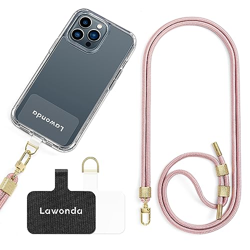 Lawonda Phone Lanyard Universal Crossbody Cell Phone Strap Anti-Theft Adjustable