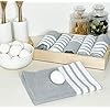 Chardin home Recycled Cotton Farmhouse Woven Kitchen Towels Set, Grey & White | 18x28 Inch Kitchen/Dish Cloths Set of 6 |Super Absorbent Reusable Hand and countertop Towels Ultra Soft Tea Towels Chardin home Recycled Cotton Farmhouse Woven Kitchen Towels Set, Grey & White | 18x28 Inch Kitchen/Dish Cloths Set of 6 |Super Absorbent Reusable Hand and countertop Towels Ultra Soft Tea Towels