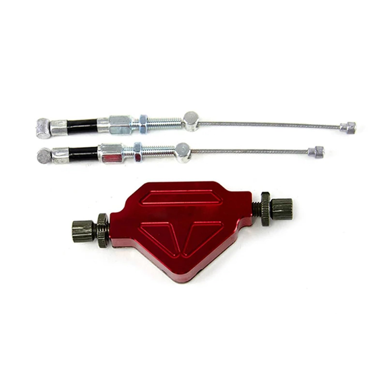 BCHIAON Clutch Cable Motorcycle Fit for Kawasaki Ninja KX for Suzuki GSR GSXR Motorcycle Easy Pull Clutch System Stunt Lever(Red)