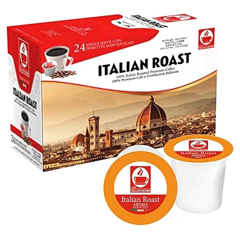 48 Keurig Compatible Pods Italian Roast by Caffè Tiziano Bonini Cover